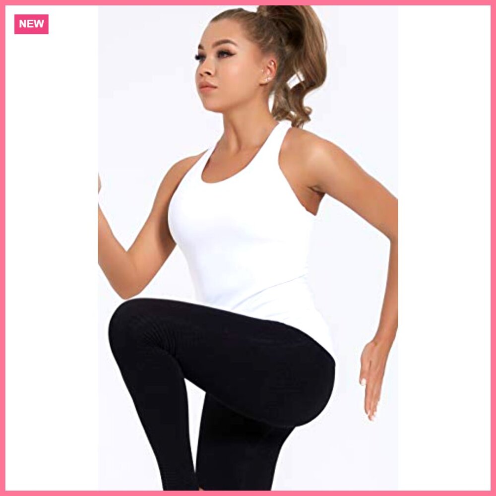 Padded Strappy Sports Bra With Removable Cups, Criss-Cross Back, Medium Support View 6
